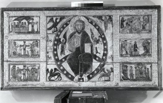Istituto Centrale per il Catalogo e la Documentazione: Fototeca Nazionale — Anonimo senese - sec. XIII - Paliotto del 1215 — insieme